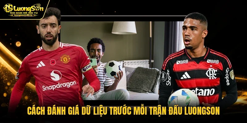 Cách đánh giá dữ liệu trước mỗi trận đấu Luongson