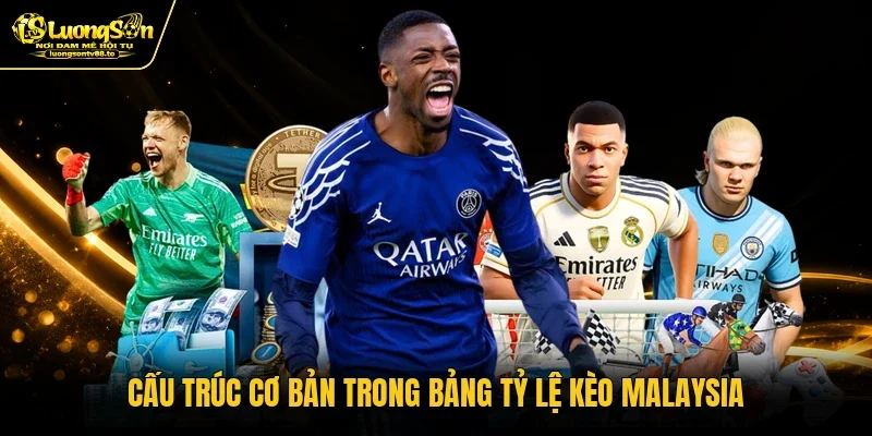 Cấu trúc cơ bản trong bảng tỷ lệ kèo Malaysia