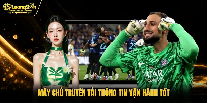 Máy chủ truyền tải thông tin vận hành tốt