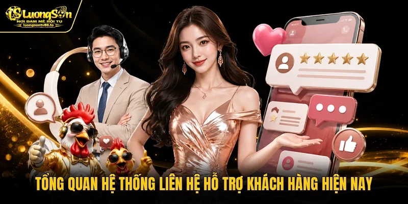 Tổng quan hệ thống liên hệ hỗ trợ khách hàng hiện nay